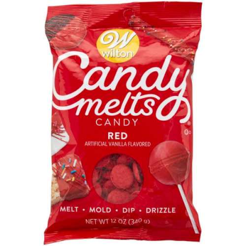 Wilton Candy Melts - Red - Click Image to Close